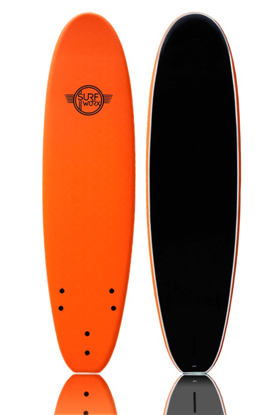 Surfworx Base Mini Mal soft 7Ft surfboard