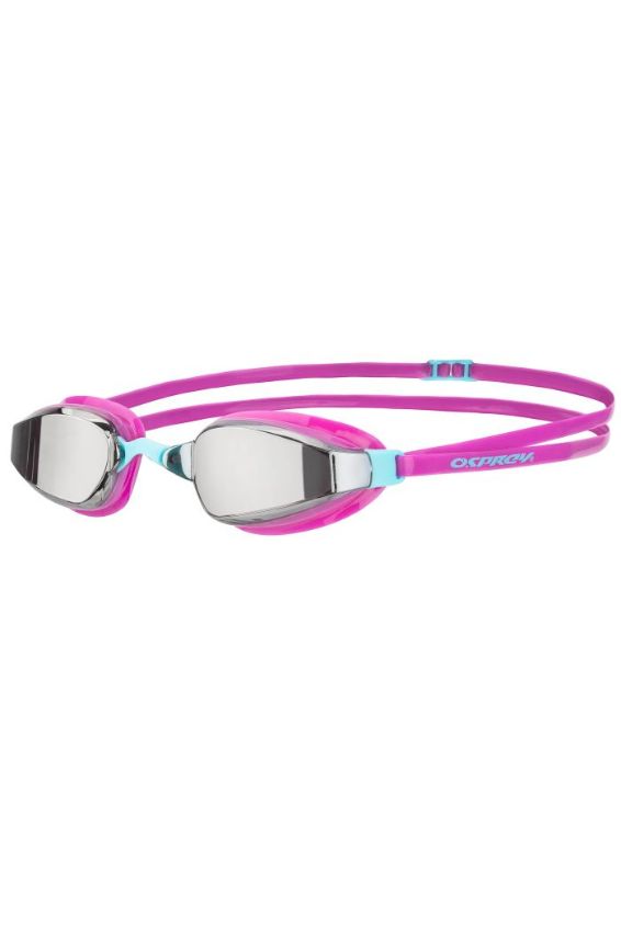 pink race goggles